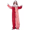 Animált bohóc halloween dekoráció 165 cm magas mozgó testtel, világító szemekkel és hanghatásokkal