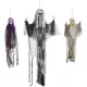 Függő csontváz szellem halloween dekoráció 3 részes 90, 110 és 200 cm halloween figura