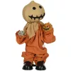 Animált madárijesztő halloween dekoráció 77 cm magas mozgással, vörös szemekkel és hanghatásokkal