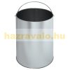 Outdoor trash can 12 liter bin with ashtray steel ashtray in black color