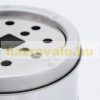 Outdoor trash can ashtray stand stainless steel 52 cm high inox 