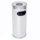 Outdoor trash can ashtray stainless steel inox 