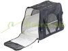 Hand and car carrier bag for pets, up to 8 kg 55x43x35 cm black