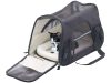 Hand and car carrier bag for small animals, up to 8 kg, size M, black