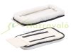 Hand and car carrier bag for small animals, up to 8 kg, size M, black