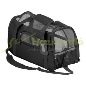   Kézi és autós hordozótáska kisállatok számára, 3 kg-ig, S méret, fekete