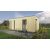 Hétvégi ház 670x300 cm prémium modern könnyűszerkezetes készház lapos tetővel 20 m² kerti nyaraló