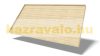 Universal untreated floor covering for a weekend house 3 m² package non-impregnated, dried wood