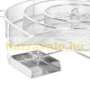 Cold smoke generator BBQ smoking spiral tray 16x4.5cm
