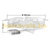 Cold smoke generator BBQ smoking spiral tray 16x4.5cm