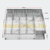 Hideg füstgenerátor BBQ füstölő rozsdamentes spirál tálca 20,5 x 20,5 x 4,5 cm