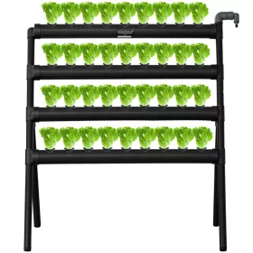   Hidrokulturás növénytermesztő, hidrokultúrás termesztőrendszer 36 növény számára vízszivattyúval, időzítővel