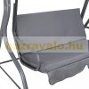 Rocking bed, solid rocking chair anthracite 140x112x150 cm