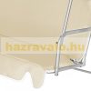 3-person massive rocking bed rocking chair in beige color 