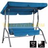 Rocking bed, solid rocking chair blue 140x112x150 cm