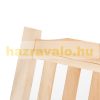 Veranda swing bed two-person hanging swing chair 117x69x60 cm cm wooden swing bench suspended bench