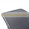 Swing bed 2-person sunbed gray lounger 200x166x178 cm