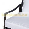 Garden rocking chair set rattan garden set brown 