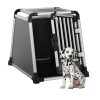 Carrier cage aluminum Dogbox for small dogs pet portable, mobile dog cage dog transport box