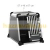 Carrier cage aluminum Dogbox for small dogs pet portable, mobile dog cage dog transport box