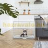 Carrier Cage "M" Padded Dog Pet Portable Foldable Mobile Dog Cage Dog Carrier Box for Home or Travel