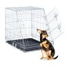 Carrier cage "M" dog pet portable folding mobile dog cage dog transport box for home or travel