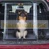 Carrier cage "M" dog pet portable folding mobile dog cage dog transport box for home or travel