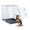 Carrier cage "S" dog pet portable folding mobile dog cage dog transport box for home or travel