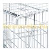 Carrier cage "XXL" padded dog, pet portable, foldable mobile dog cage dog transport box for home or travel