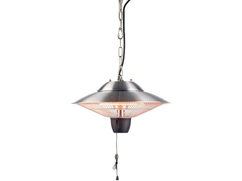 Ceiling radiant heat hanging outdoor heater 3 heating levels, 1500 W