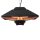 Radiant 2000W outdoor ceiling heater with LED lighting can be controlled by remote control