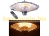 Ceiling-mounted radiant heater with LED lighting 2000 W