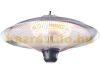 Ceiling-mounted radiant heater with LED lighting 2000 W