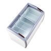 Üvegajtós mélyhűtőláda 362 literes ipari fagylaltos fagyasztóvitrin