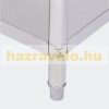 Inox munkaasztal 100x60cm rozsdamentes konyhai pult saválló anyagból készült asztal