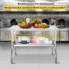 Inox industrial table 122x61x85 cm 130 kg load capacity large kitchen stainless furniture work table