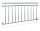 Balcony railing stainless French balcony acid-proof steel railing 156x90 cm inox