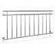 Balcony railing stainless French balcony acid-proof steel railing 156x90 cm inox