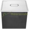 Inox icebox built-in 30.25 liter built-in ice cooler stainless steel ice bucket, freezer chest  