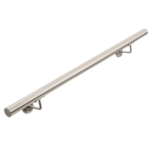 Handrail stainless handrail 100cm long with a diameter of 38mm made of acid-resistant inox material 