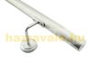 Handrail stainless handrail 100cm long with a diameter of 38mm made of acid-resistant inox material 