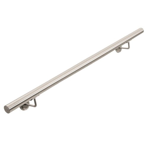 Handrail stainless handrail 110 cm long with a diameter of 38 mm made of acid-resistant inox material 