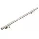 Korlát kapaszkodó rozsdamentes 110 cm hosszú 38mm átmérővel saválló inox anyagból 