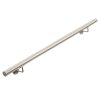 Korlát kapaszkodó rozsdamentes 120 cm hosszú 38mm átmérővel saválló inox anyagból 