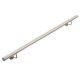 Handrail stainless handrail 140 cm long with a diameter of 38 mm made of acid-resistant inox material 