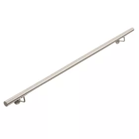 Korlát rozsdamentes kapaszkodó 200 cm hosszú 42mm átmérővel saválló inox anyagból 