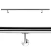 Korlát rozsdamentes kapaszkodó 180 cm hosszú 42mm átmérővel saválló inox anyagból 