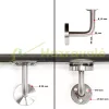 Korlát rozsdamentes kapaszkodó 180 cm hosszú 42mm átmérővel saválló inox anyagból 