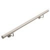 Handrail stainless handrail 90 cm long with a diameter of 42 mm made of acid-resistant inox material 