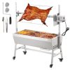 Pig rotisserie rotisserie grill 42W 61 kg capacity stainless steel electric spit 